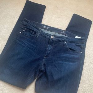 AG super skinny ankle jeans.